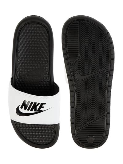 nike benassi weiß swosh|Nike Benassi Slides .